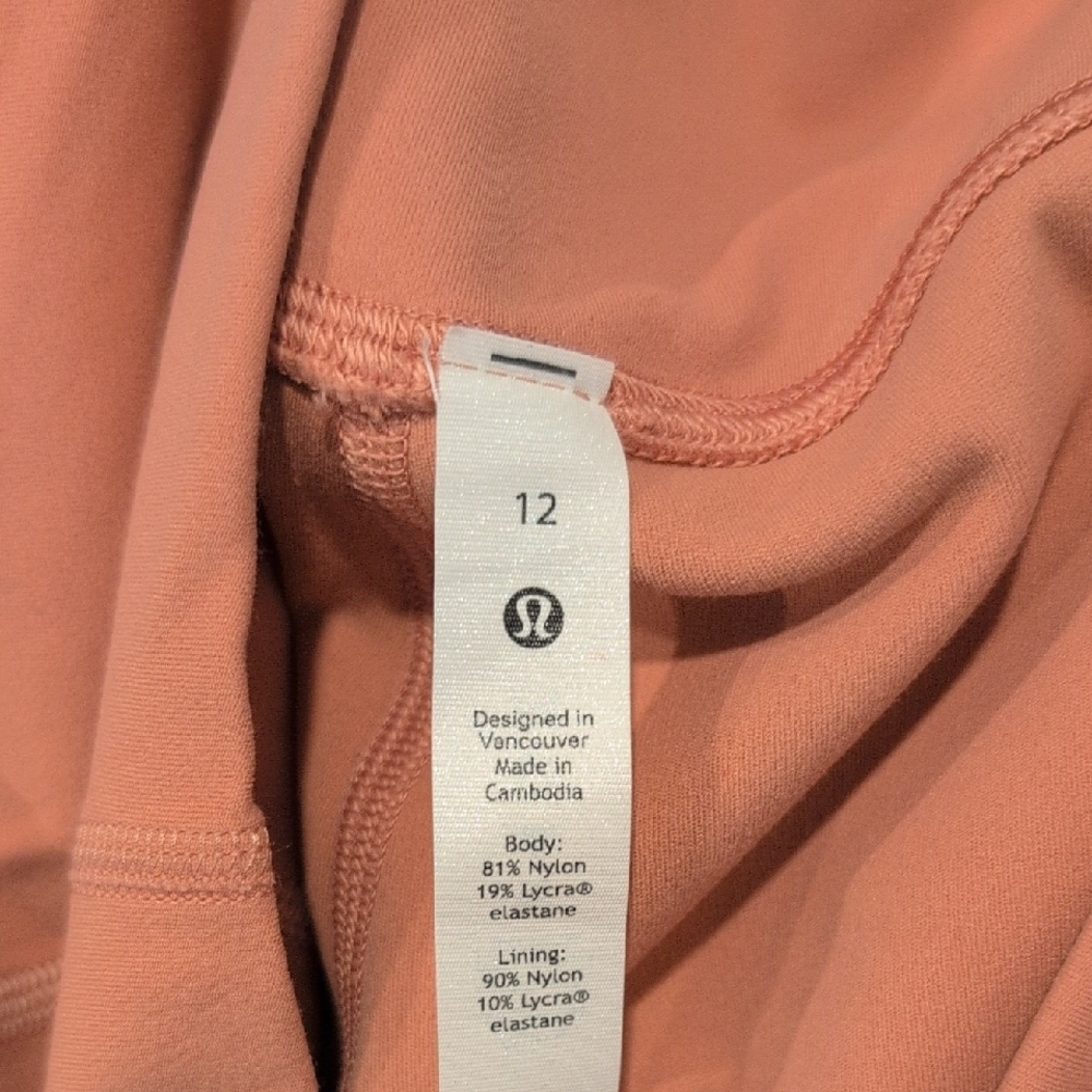lululemon athletica Girls' Dusty Rose Leggings - Picture 2 of 2